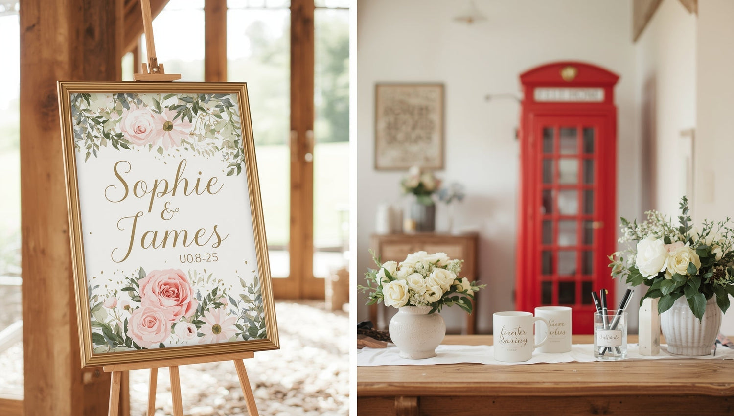 How Personalised Posters Make UK Weddings Unforgettable