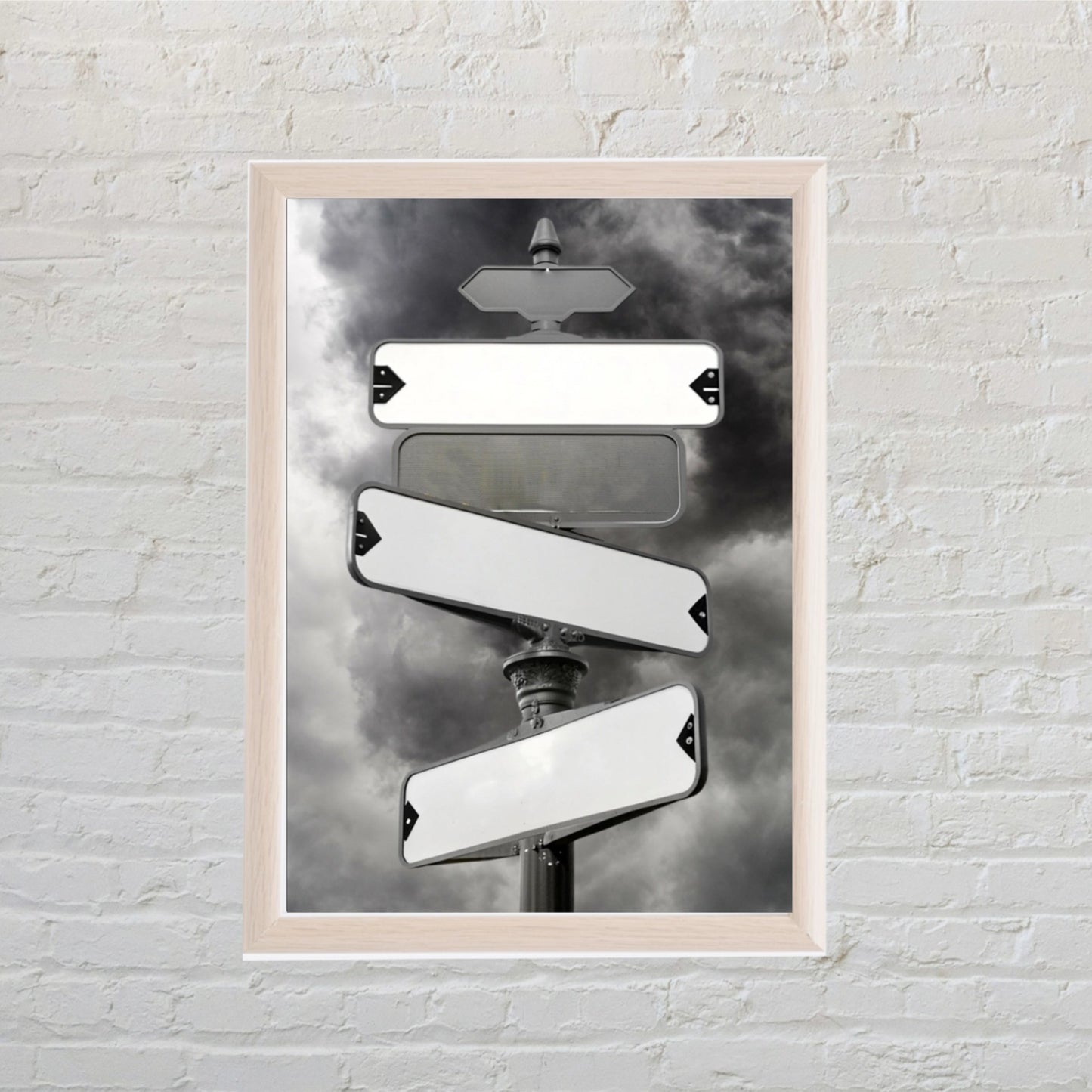 Custom Street Sign Poster – Personalised Road Name Wall Art