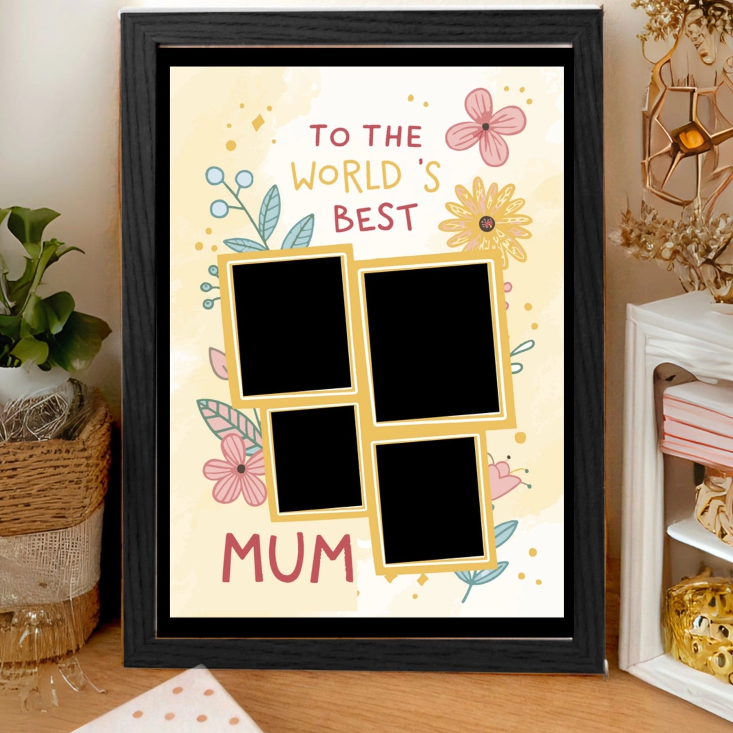 Custom Mum Memory Collage Poster – Mother’s Day Photo Gift