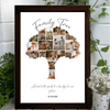 Custom Family Tree Photo Poster – Personalised Collage
