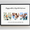 Custom Mum Photo Poster – 3 Photos & Personalised Message
