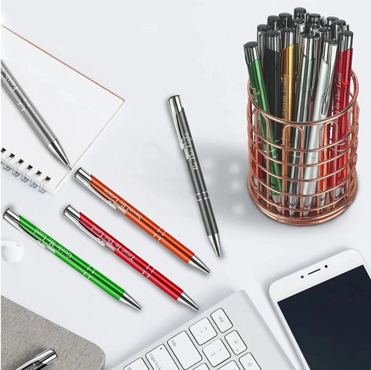 Personalised Engraved Luxury Metal Ballpoint Pen