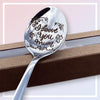 Personalised Spoon for Mum – “I Love You” Message