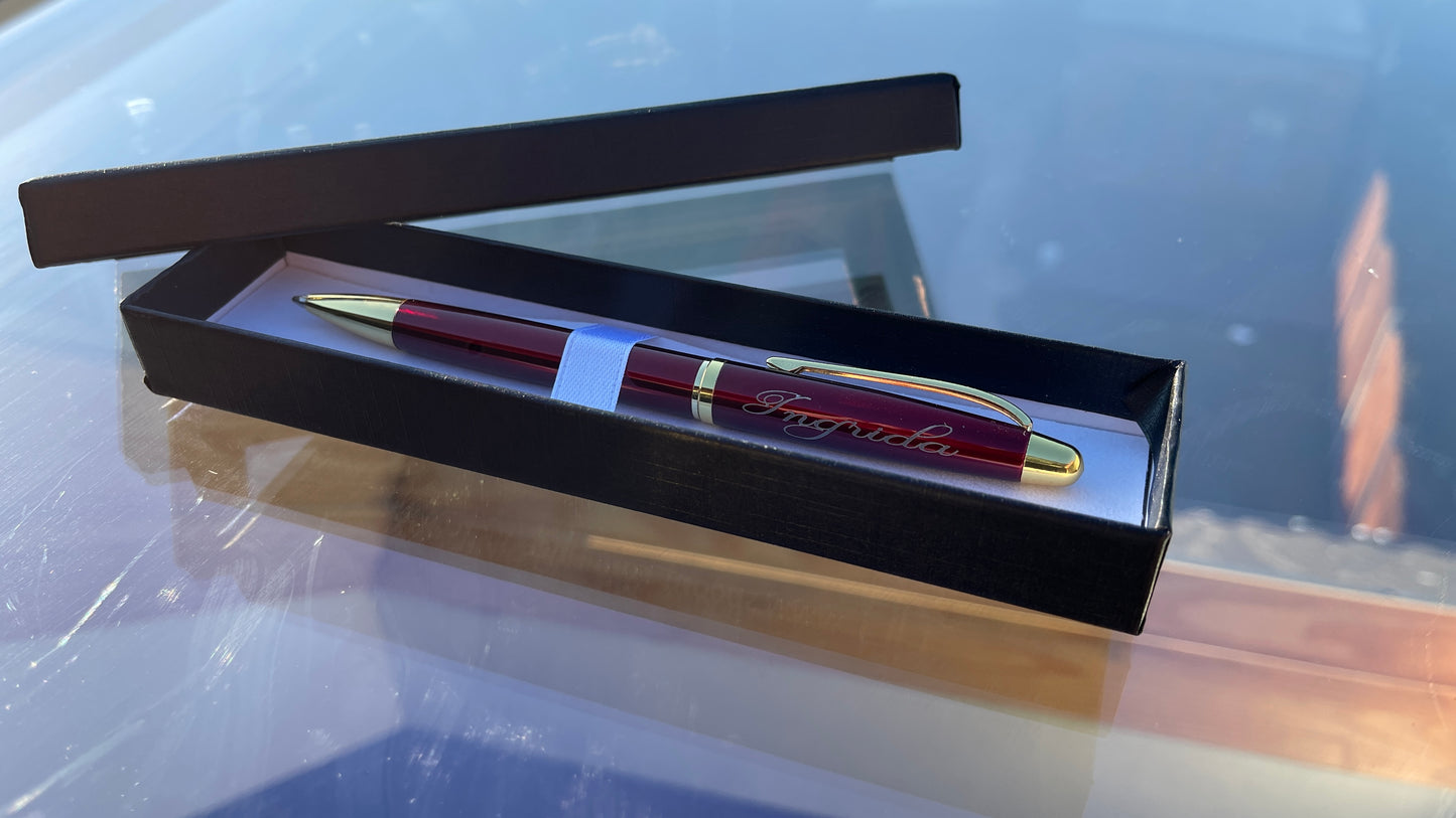 Personalised Lightweight Metal Pen – Sleek Custom Gift