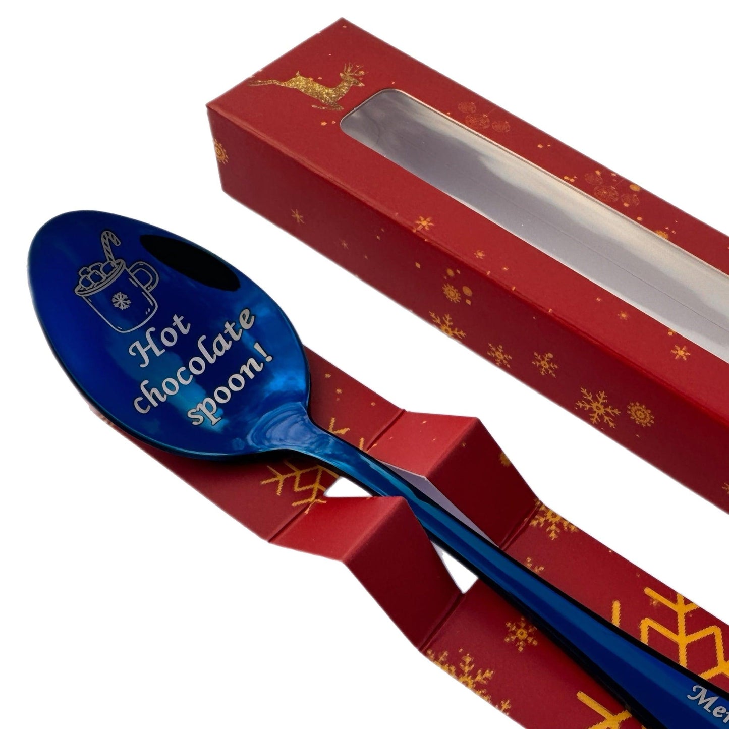 Engraved Hot Chocolate Spoon β Cozy & Custom