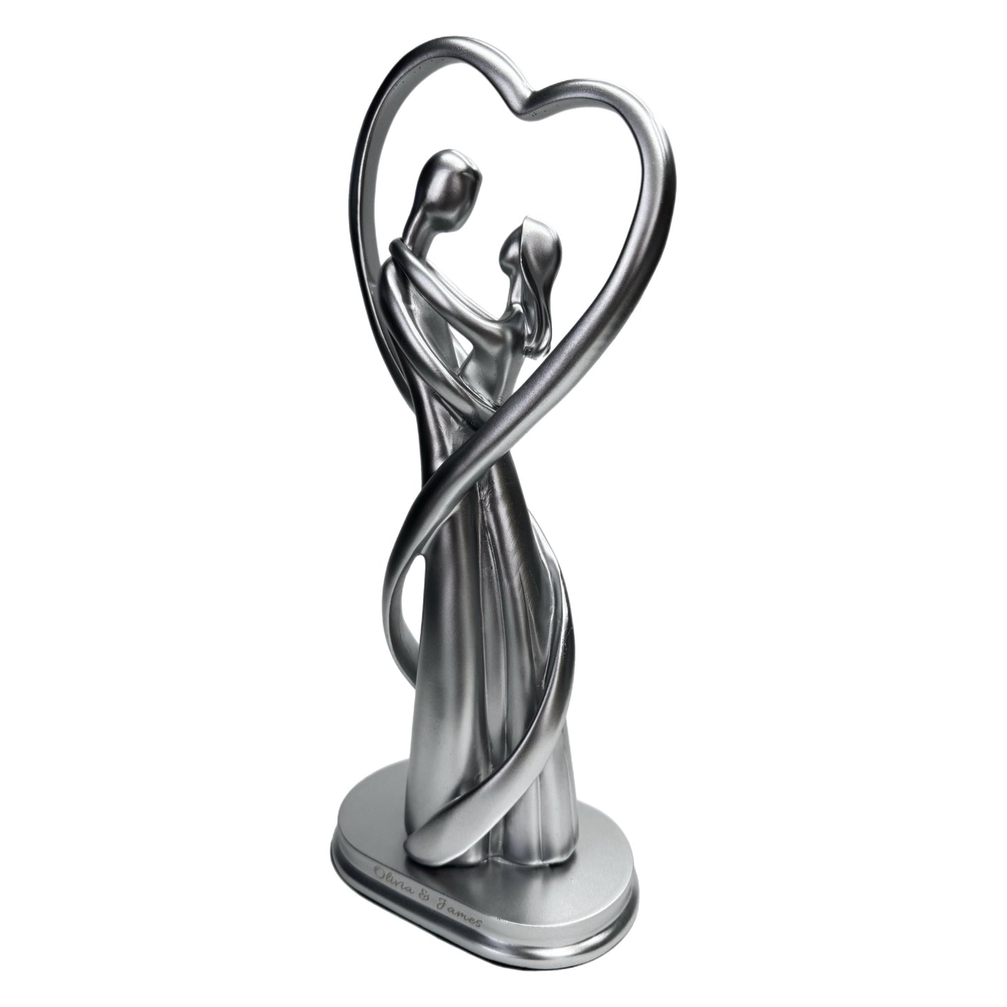 Custom Engraved Dancing Couple Figurine