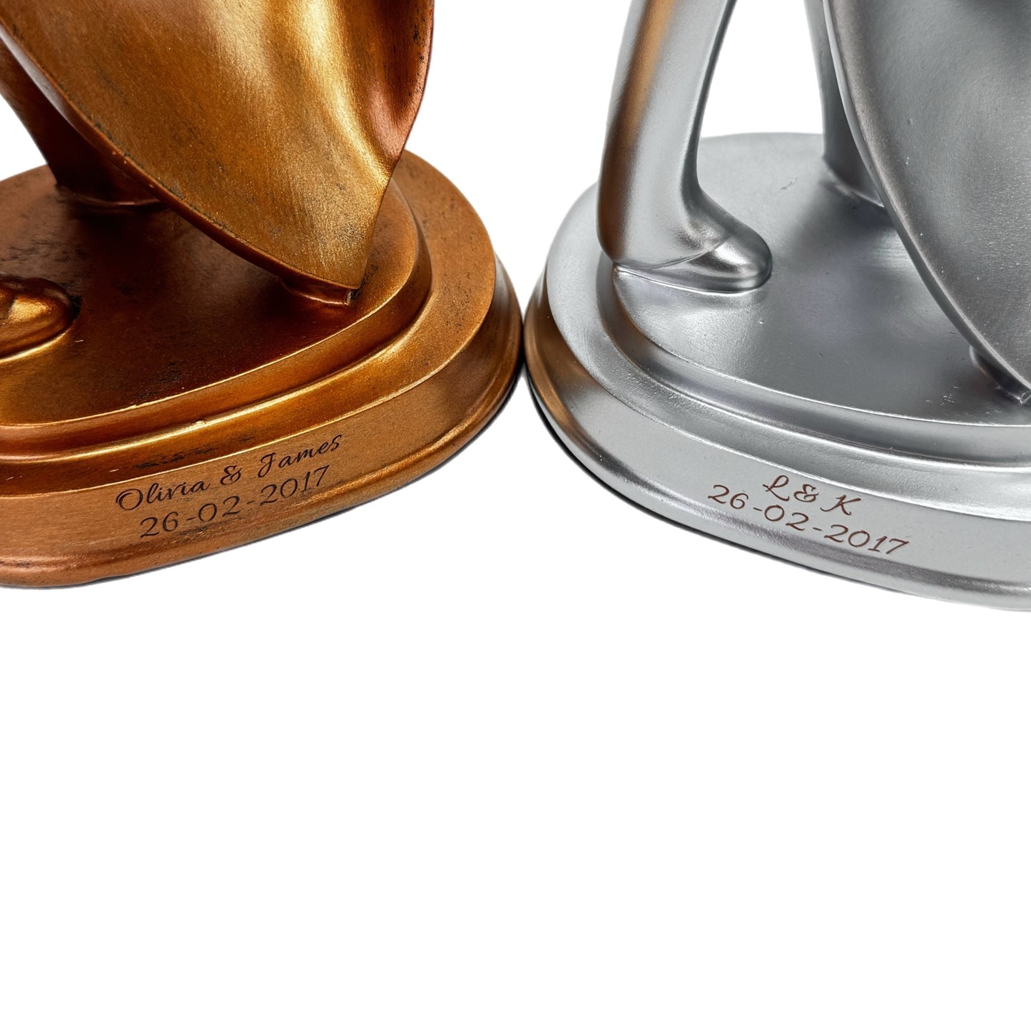 Engraved Dancing Couple Figurine – Romantic Anniversary Gift (23.5cm)