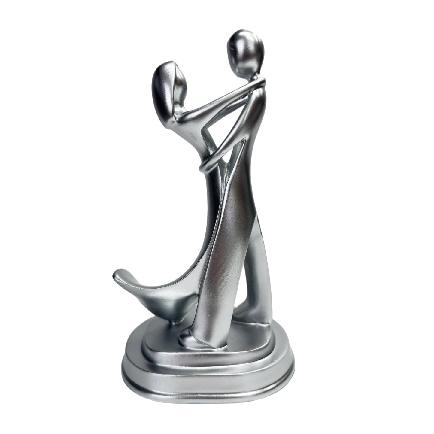 Engraved Dancing Couple Figurine – Romantic Anniversary Gift (23.5cm)