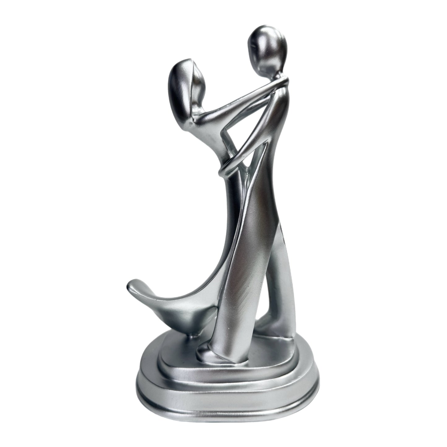 Engraved Dancing Couple Figurine – Romantic Anniversary Gift (23.5cm)
