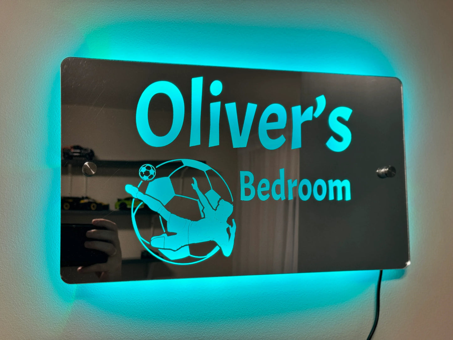 Custom Name Mirror – Elegant Personalised Home Decor Gift