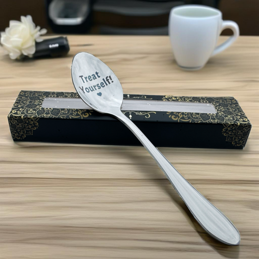 Custom Engraved Teaspoon – Fun Gift with Your Message
