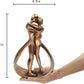 Bronze Anniversary Couple Figurines – Personalised Gift