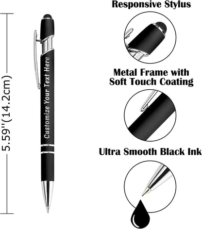 Personalised Engraved Luxury Metal Ballpoint Pen
