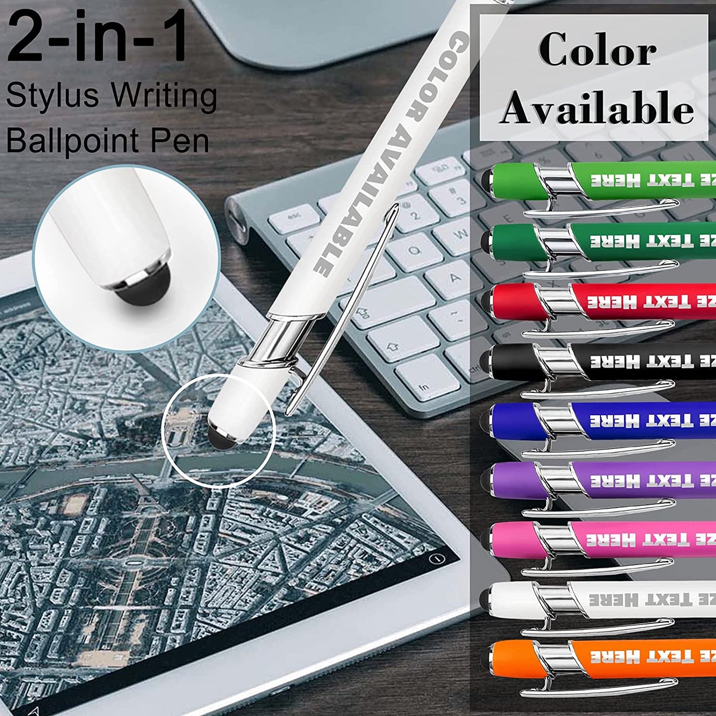 Personalised Engraved Luxury Metal Ballpoint Pen