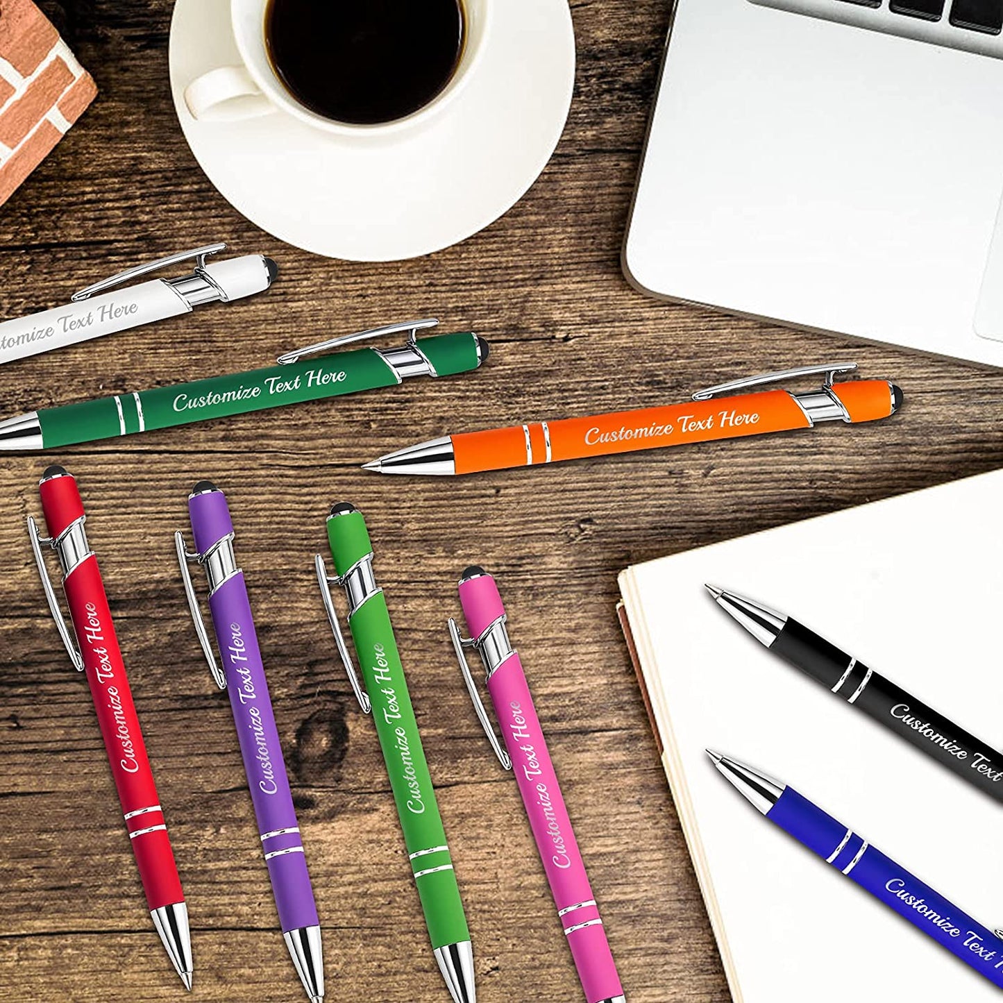 Personalised Engraved Luxury Metal Ballpoint Pen