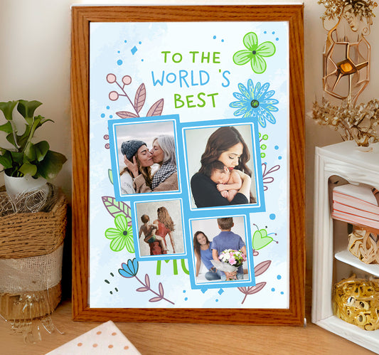 Custom Memory Collage MUM Poster - Mother’s Day Gift