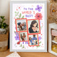 Custom Mum Memory Collage Poster – Mother’s Day Photo Gift