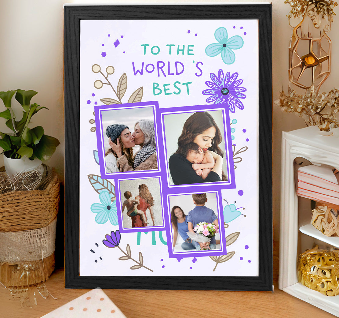 Custom Memory Collage MUM Poster - Mother’s Day Gift
