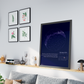 Custom Star Map Poster – Sky Full of Memories Night Print