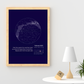 Custom Star Map Poster – Sky Full of Memories Night Print