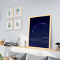 Custom Star Map Poster – Sky Full of Memories Night Print