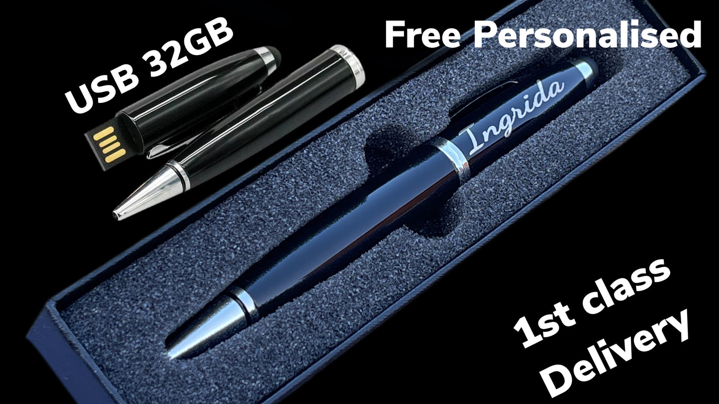 High Speed Pen Shape USB Flash Drive - 32GB