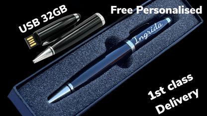 High Speed Pen Shape USB Flash Drive - 32GB