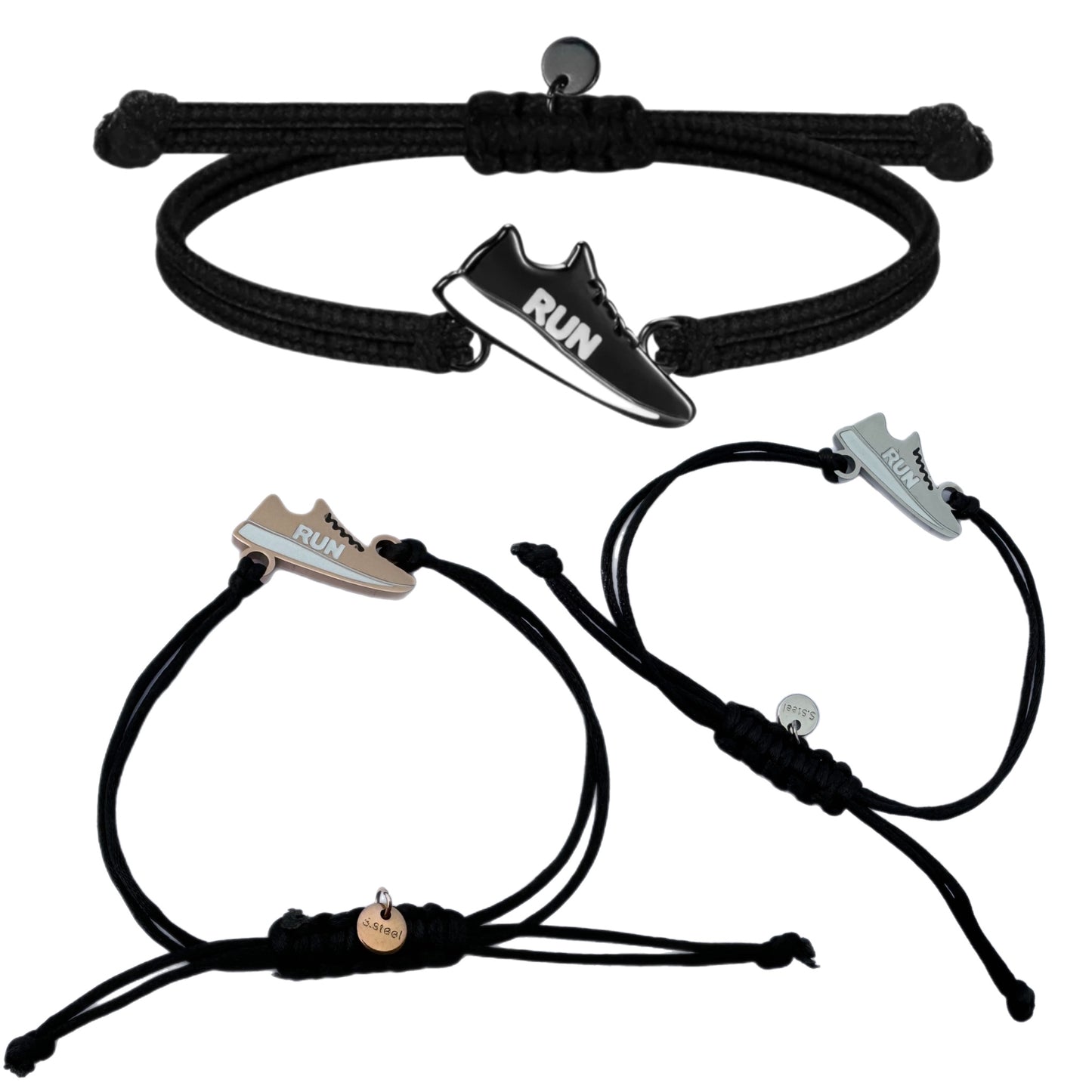 Stylish Stainless Steel Sport Bracelets for running