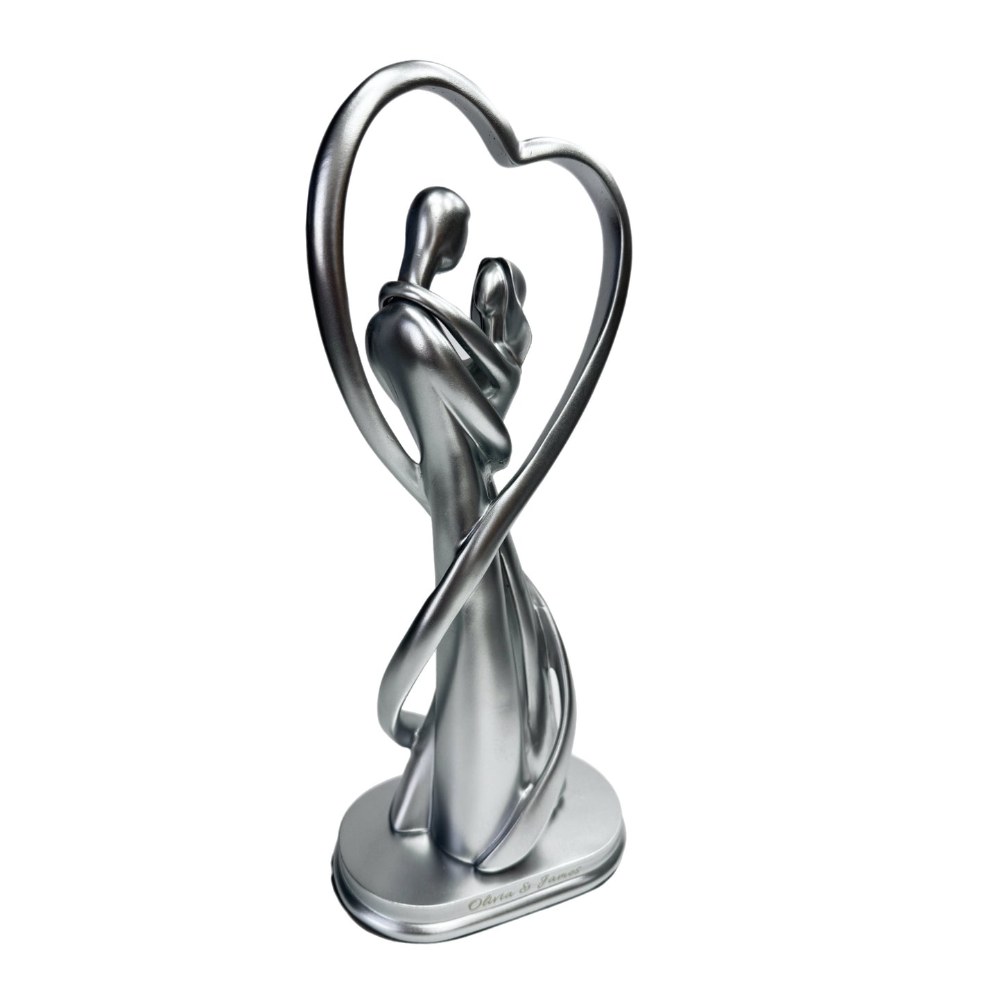 Custom Engraved Dancing Couple Figurine