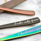 Personalised Engraved Tea Spoon – Custom Text Gift Idea