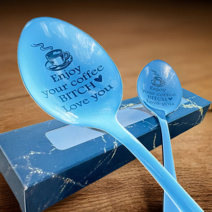 Personalised Stainless Steel Tea Spoon: The Perfect Christmas Gift!