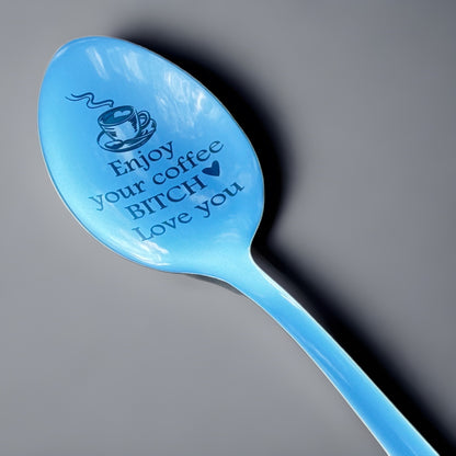 Personalised Stainless Steel Tea Spoon: The Perfect Christmas Gift!