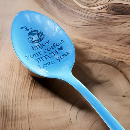 Personalised Stainless Steel Tea Spoon: The Perfect Christmas Gift!