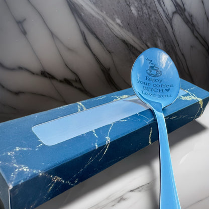 Personalised Stainless Steel Tea Spoon: The Perfect Christmas Gift!