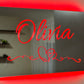 Personalised Name Mirror – Elegant Custom Wall Decor Gift