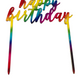 Happy Birthday Cake Toppers – Sparkle & Shine Celebration