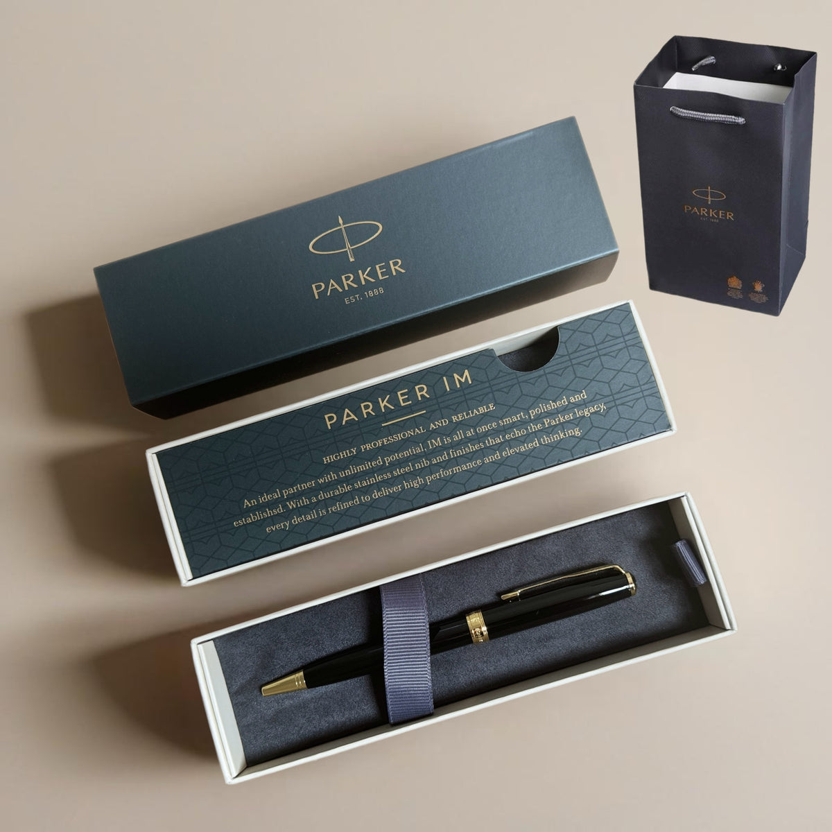 Engraved PARKER Pen – Personalised Gift Box – Spoon From The Moon