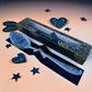 Engraved Gift Spoon – Personal Message & Moon Design