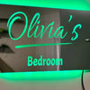 Personalised Name Decor – Modern Custom Wall Mirror
