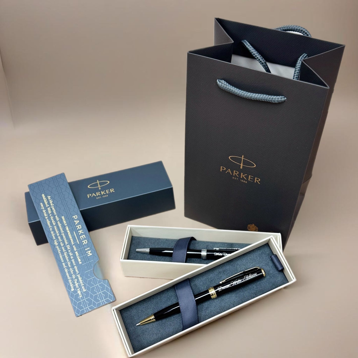 Engraved PARKER Pen – Personalized Gift Box
