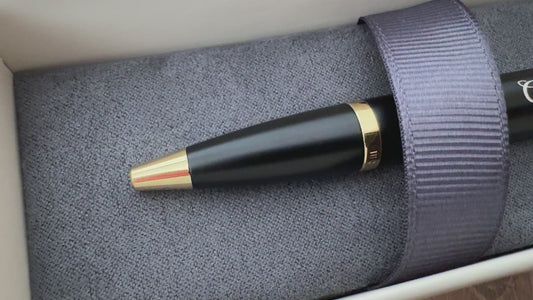 Personalised Parker Ballpoint Pen Gift Set – Custom Engraved with Name – Luxury Pen with Box & Gift Bag