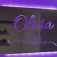 Personalised Name Mirror – Elegant Custom Wall Decor Gift