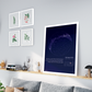 Custom Star Map Poster – Sky Full of Memories Night Print